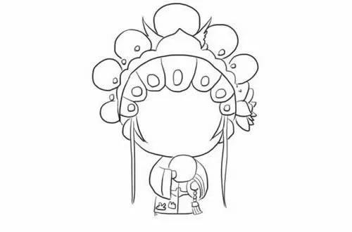 戏剧人物绘画教程 Q版人物简笔画