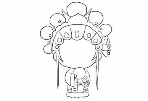 戏剧人物绘画教程 Q版人物简笔画