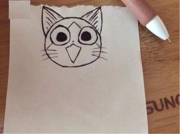 幼儿园小猫咪绘画教程