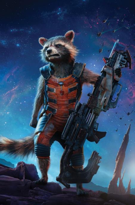 火箭浣熊简笔画怎么画 一看就懂