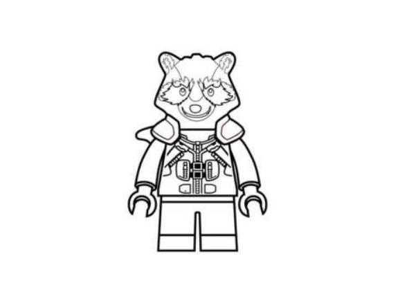 火箭浣熊简笔画怎么画 一看就懂