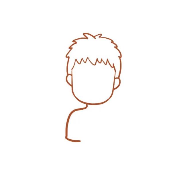 如何画爸爸的简笔画步骤图解