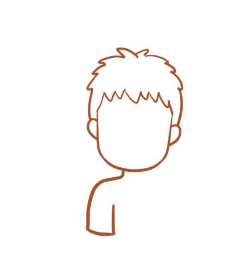 如何画爸爸的简笔画步骤图解