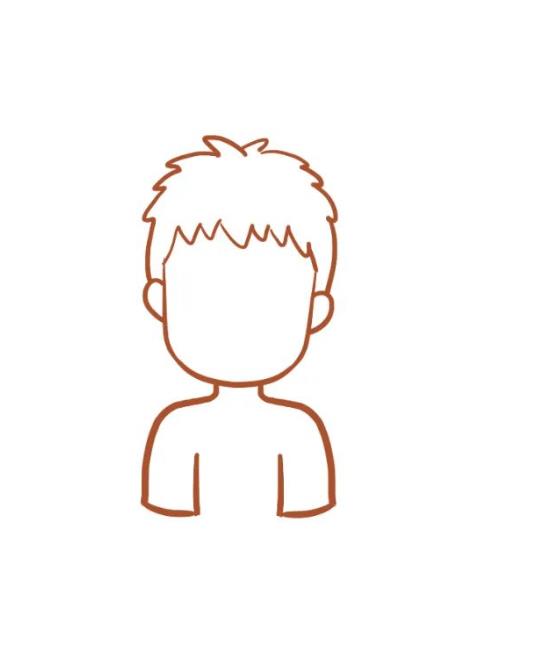 如何画爸爸的简笔画步骤图解