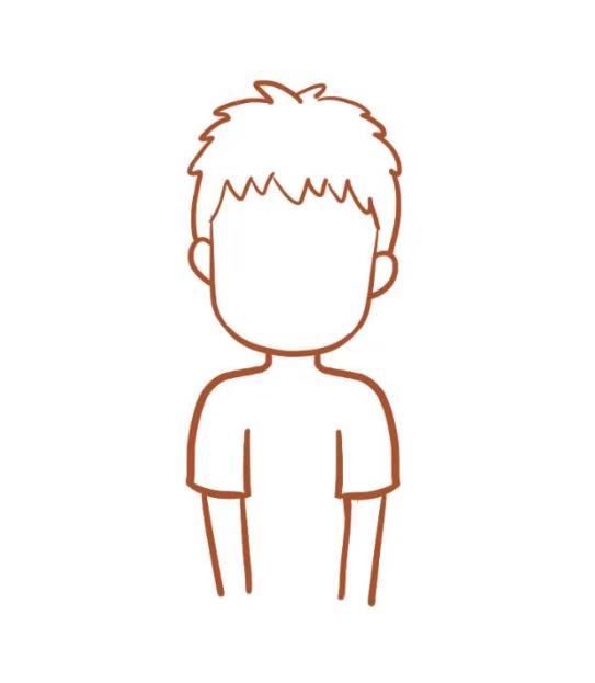 如何画爸爸的简笔画步骤图解