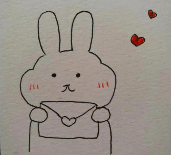 2023简单小兔子怎么画大全欣赏
