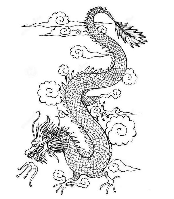 简单的龙怎么画 简单的龙简笔画