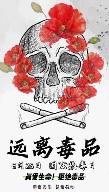 2023最新远离毒品简笔画