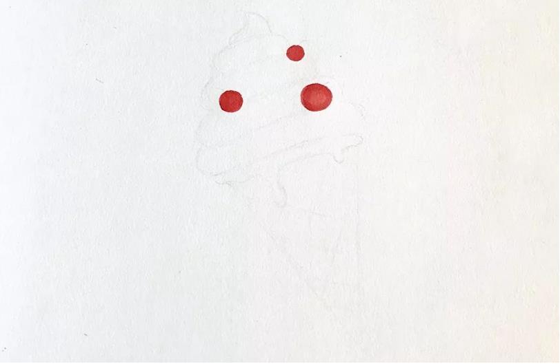 可爱甜筒画法 甜筒冰淇淋怎么画