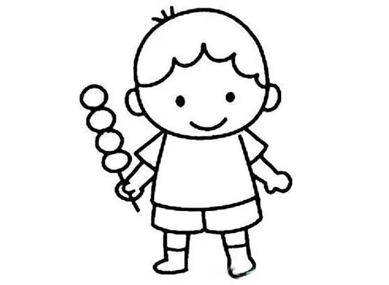小孩子怎么画简单又好看 小孩子简笔画图片