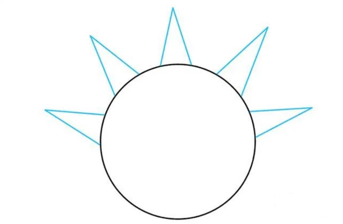 儿童创意美术：太阳怎么画好看又简单