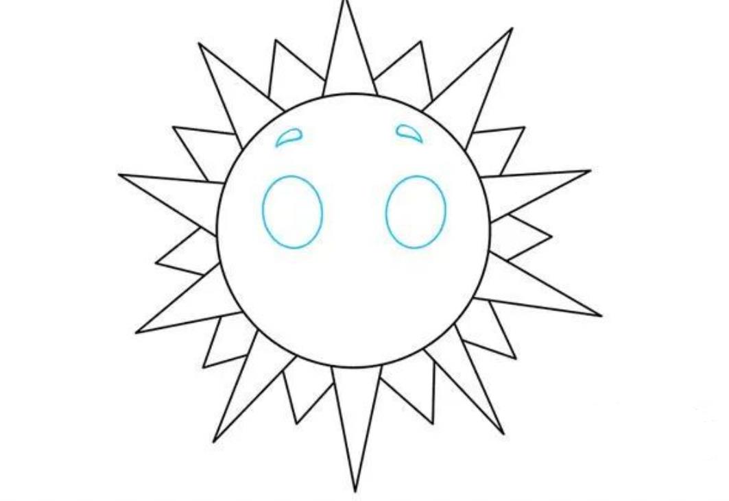 儿童创意美术：太阳怎么画好看又简单