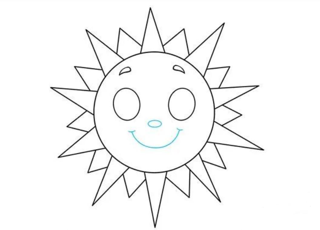 儿童创意美术：太阳怎么画好看又简单