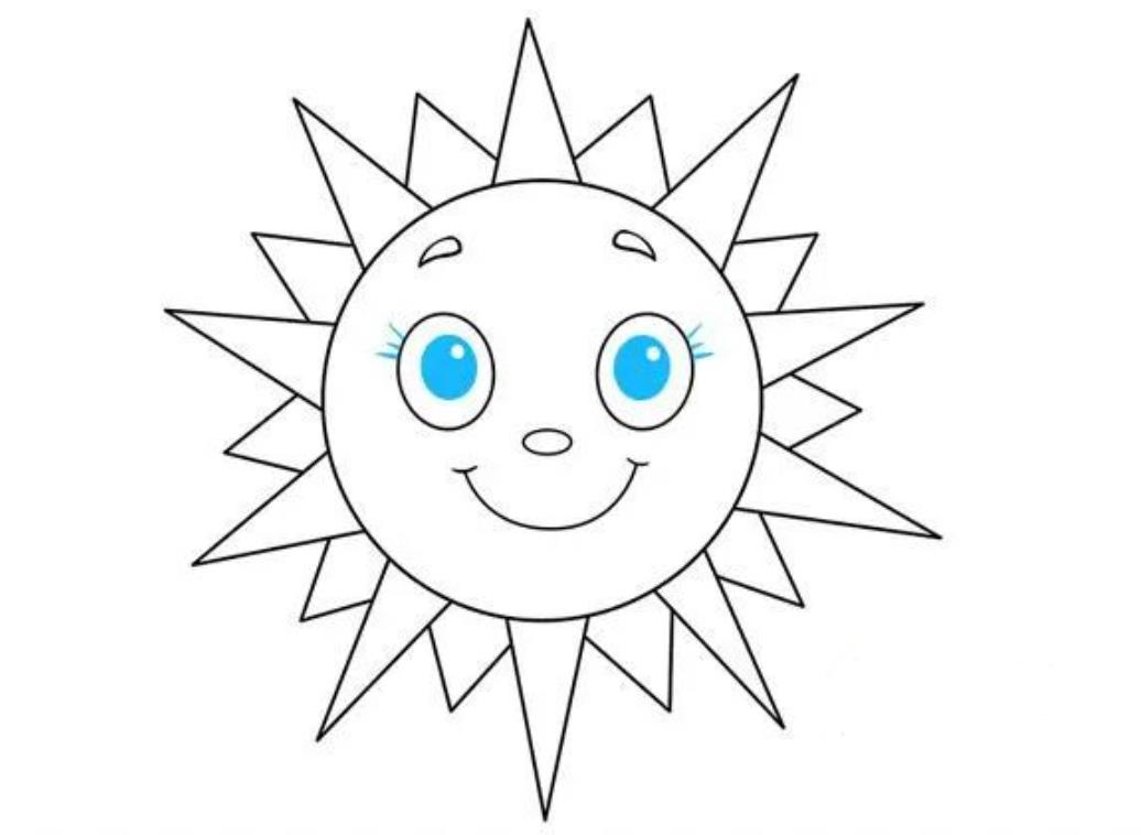 儿童创意美术：太阳怎么画好看又简单