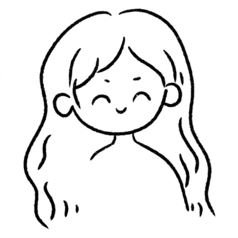 【简笔画教程】卡通人物怎么画简单又漂亮