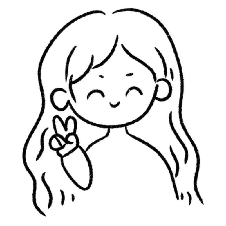 【简笔画教程】卡通人物怎么画简单又漂亮