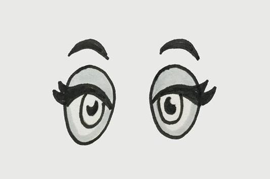 卡通眼睛怎么画 卡通眼睛简笔画