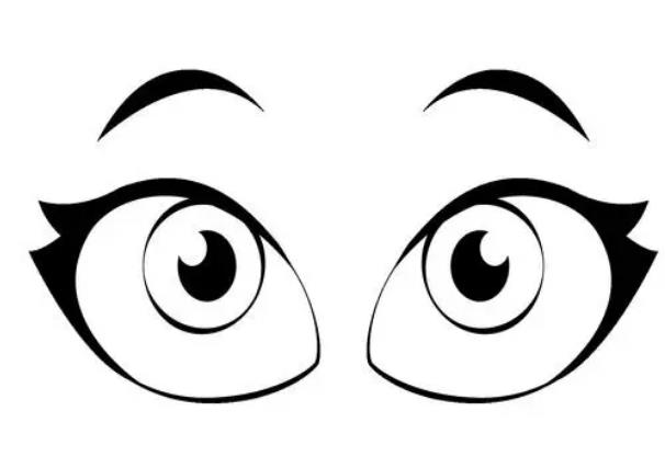 卡通眼睛怎么画 卡通眼睛简笔画