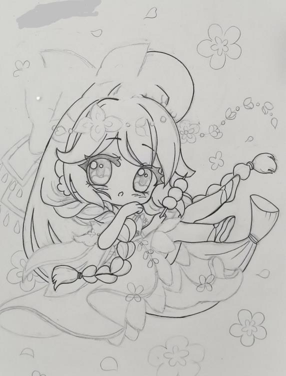 迷你世界花小楼怎么画简单又可爱