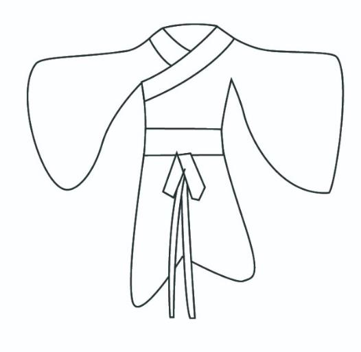 汉服怎么画简单又好看 汉服简笔画图片