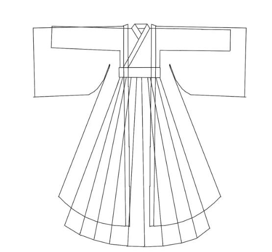 汉服怎么画简单又好看 汉服简笔画图片