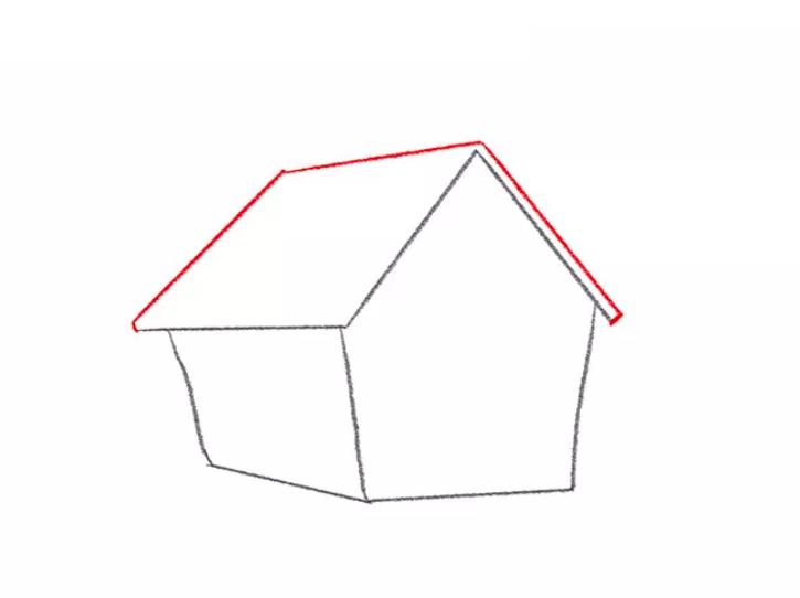 儿童简笔画系列：简单的房子怎么画简单又漂亮