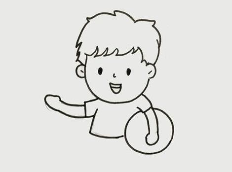 最新6岁儿童绘画教程小男孩大全