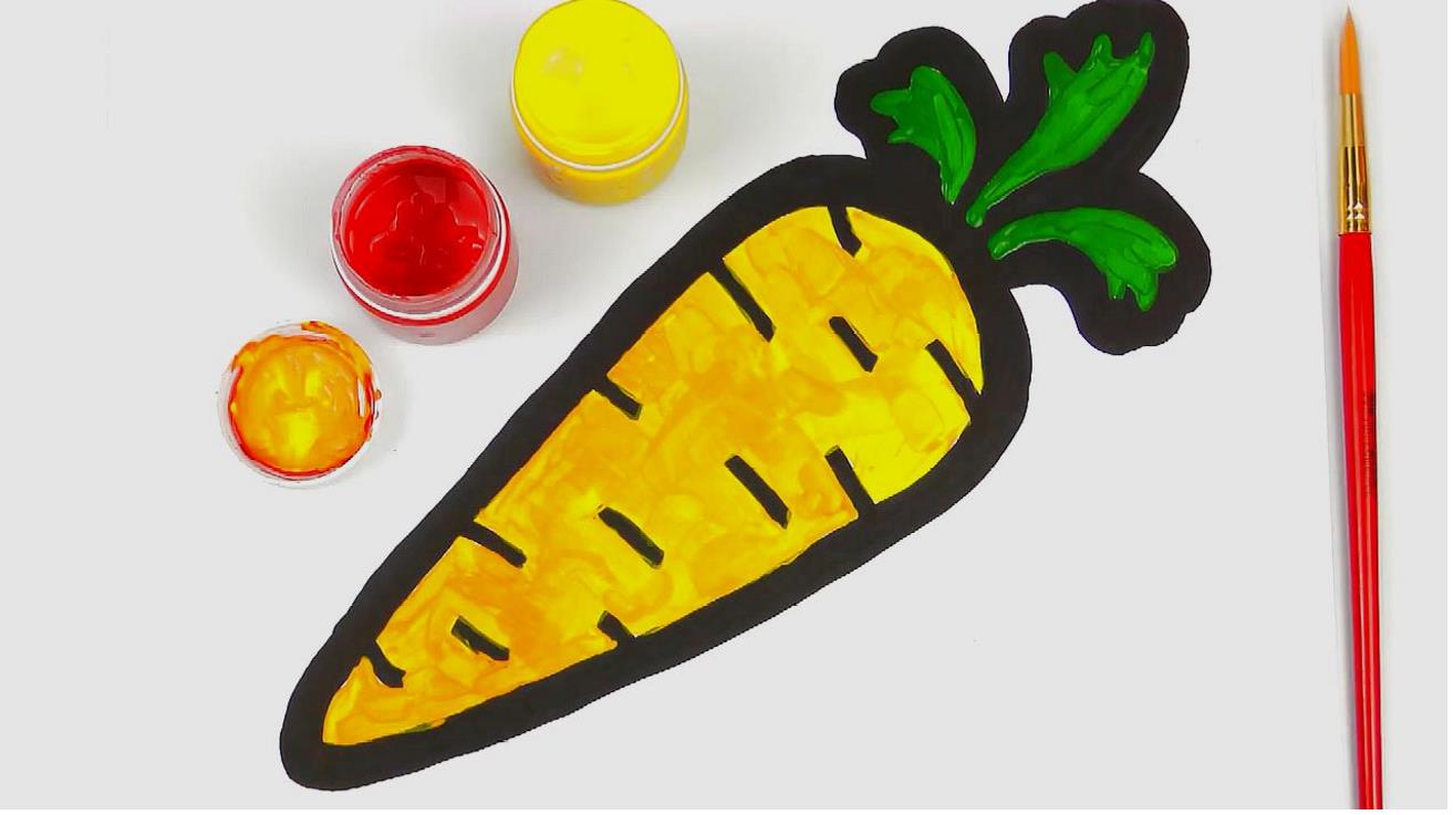 儿童简笔画系列：蔬菜图画简易画画怎么画