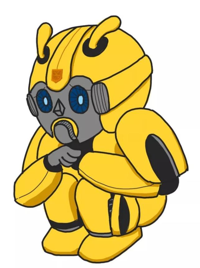 迷你世界大黄蜂怎么画简笔画教程