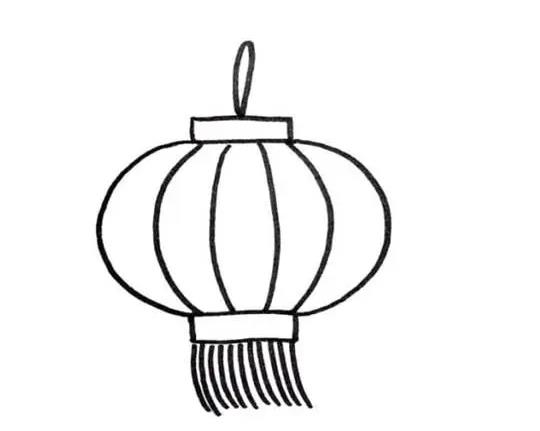 2023灯笼怎么画简单又好看图片大全