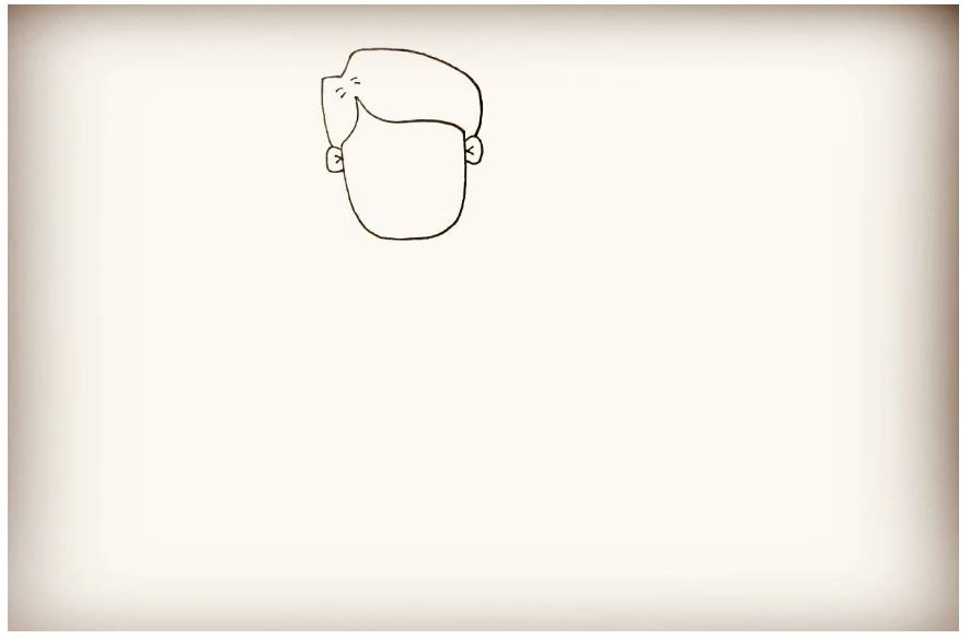 儿童创意美术：爸爸简笔画头像简单又帅气