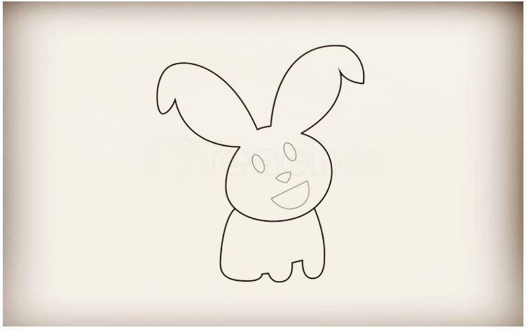 小兔子怎么画简单又可爱 可爱的小兔子画法