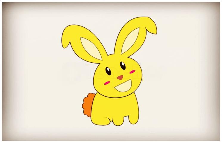 小兔子怎么画简单又可爱 可爱的小兔子画法
