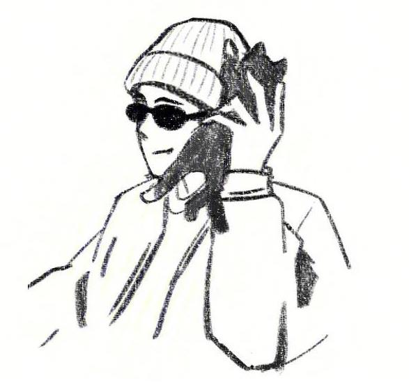 男孩简笔画头像简单又帅气 男生头像简笔画干净