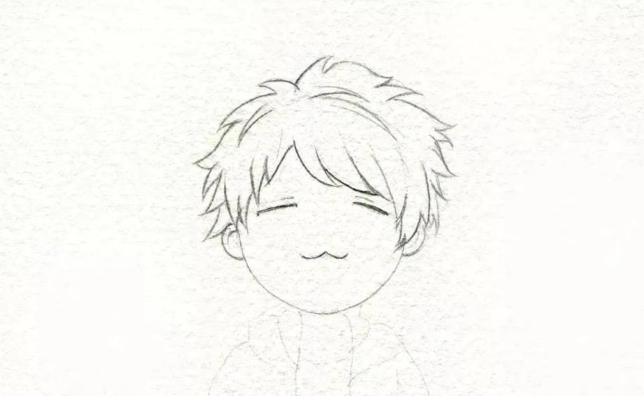 哥哥简笔画头像简单又帅气