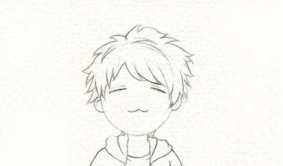 哥哥简笔画头像简单又帅气