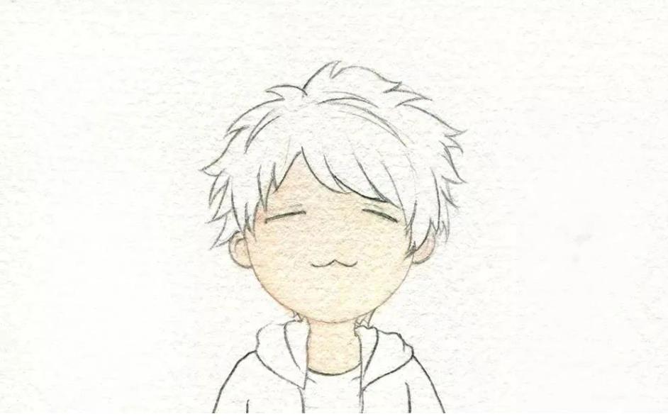 哥哥简笔画头像简单又帅气