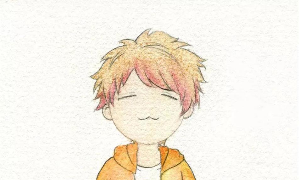 哥哥简笔画头像简单又帅气