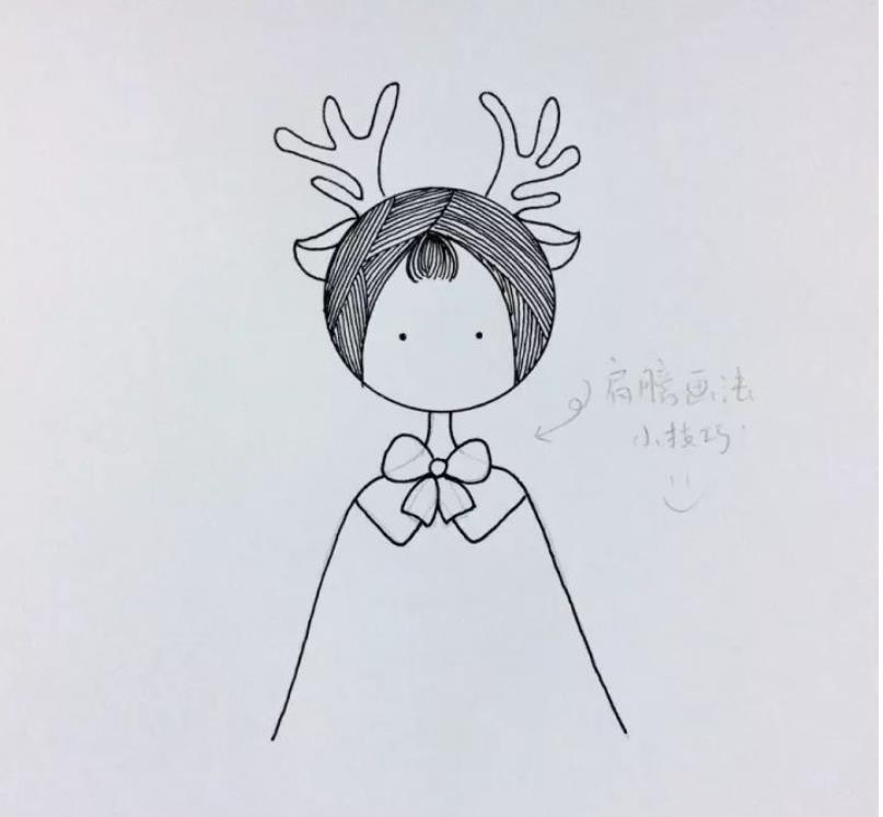 8一11岁简单画小女孩可爱 画小女孩可爱又漂亮