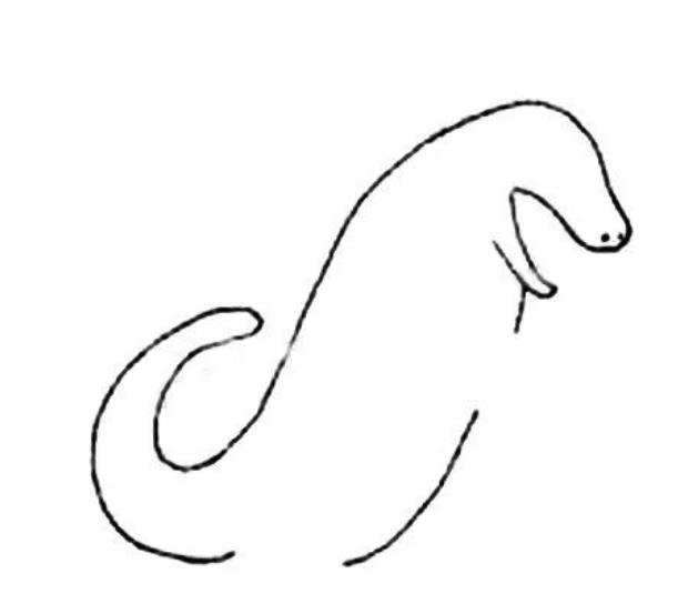 儿童画：哥斯拉怎么画简单又霸气又好看