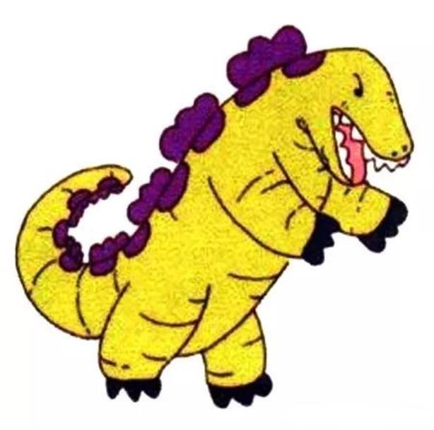 儿童画：哥斯拉怎么画简单又霸气又好看