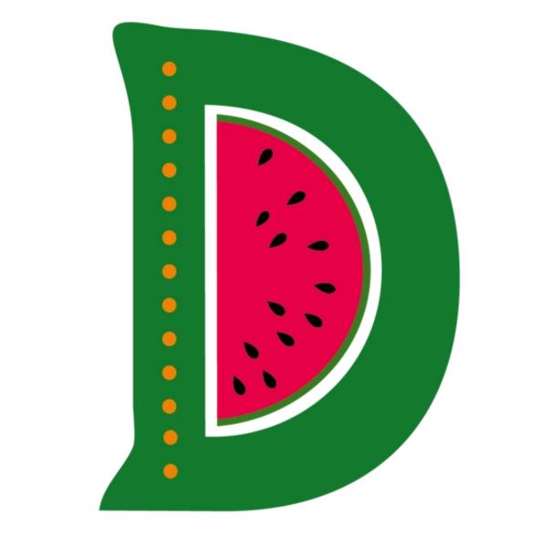 字母D的创意画怎么画好看又简单