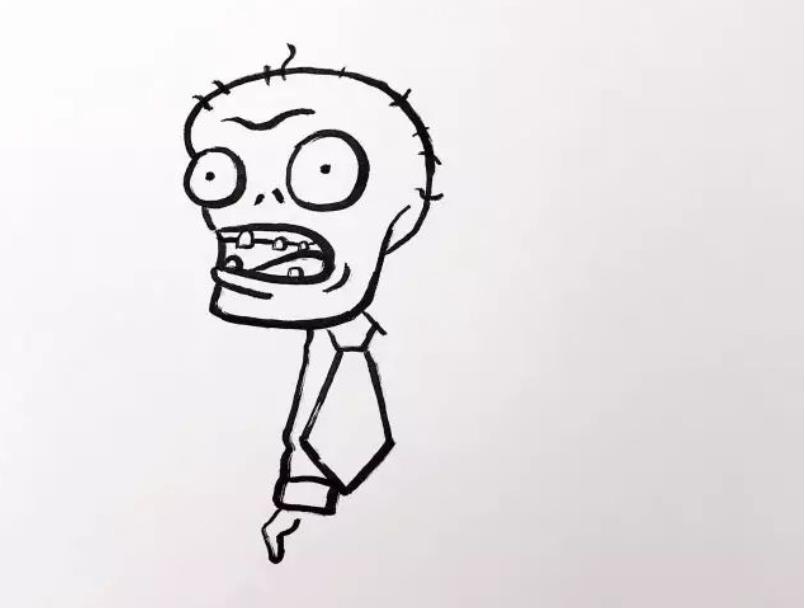 植物大战僵尸简笔画僵尸博士图片欣赏