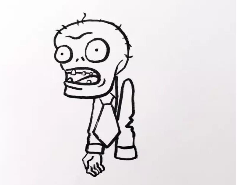 植物大战僵尸简笔画僵尸博士图片欣赏