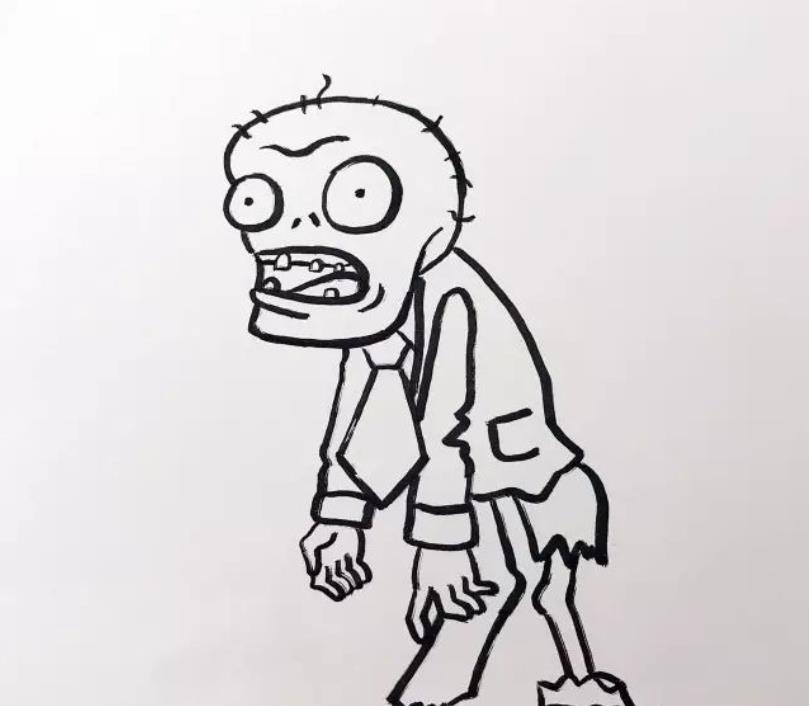 植物大战僵尸简笔画僵尸博士图片欣赏