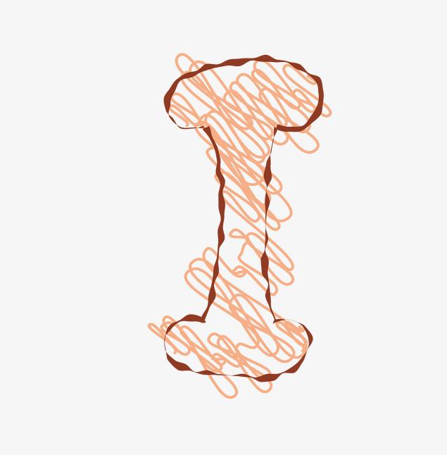 字母I的创意画怎么画好看又简单三年级