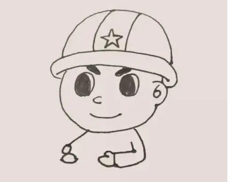 消防员怎么画又简单又帅气 一步一步画消防员