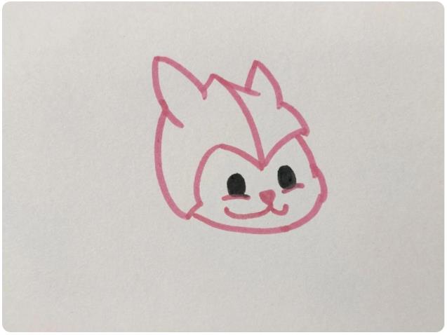 植物大战僵尸猫尾草怎么画(含步骤图解)