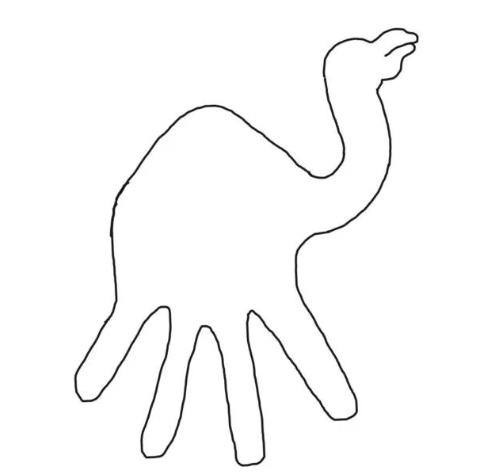 儿童创意美术:用手掌可以画什么图案