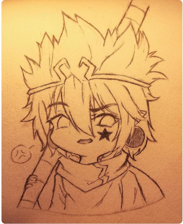 凹凸世界人物绘画q版铅笔简笔画